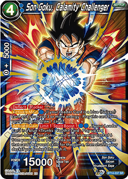 Son Goku, el retador de la calamidad (BT14-037) [Espíritus cruzados] 