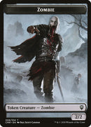 Spirit // Zombie Double-Sided Token [Commander Legends Tokens]-2