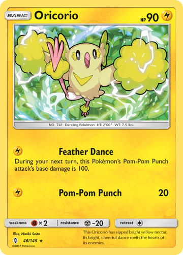 Oricorio (46/145) [Sol y Luna: Guardianes en ascenso] 