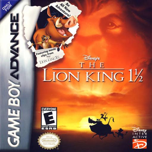 Red Fox Gaming - Hickory - The Lion King 1 1/2 - Video Game - GameBoy Advance