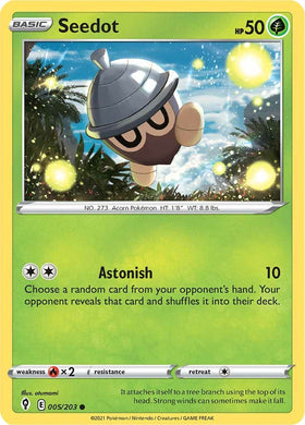 Seedot (005/203) [Espada y escudo: cielos en evolución] 