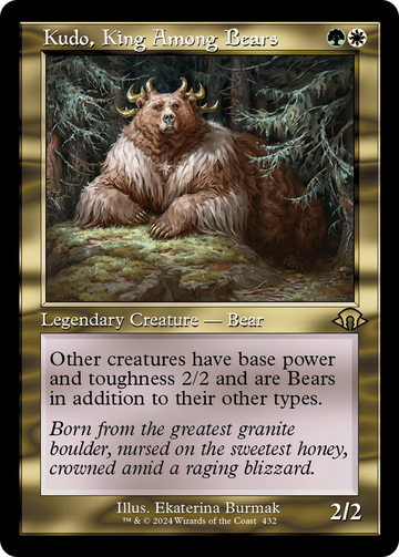 Kudo, el rey de los osos (Retro) [Modern Horizons 3] 