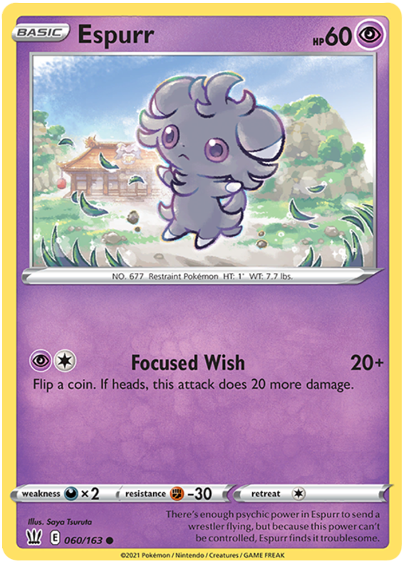 Espurr (060/163) [Espada y escudo: estilos de batalla] 