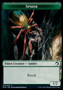 Spirit // Spider Double-Sided Token [Innistrad: Midnight Hunt Tokens]-2