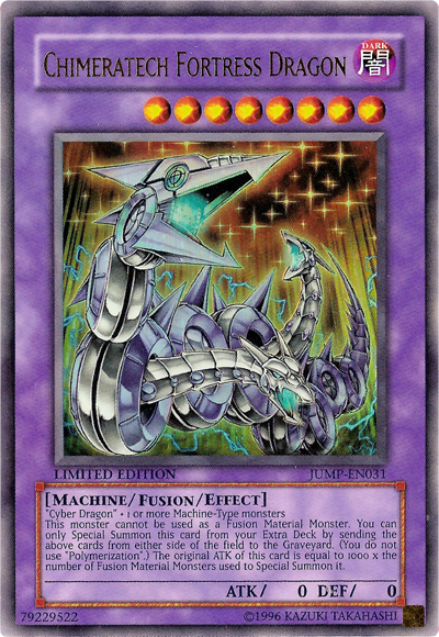 Dragón de la fortaleza Chimeratech [JUMP-EN031] Ultra raro 
