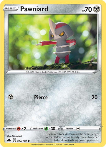 Pawniard (092/159) (92) [Espada y escudo: Crown Zenith] 