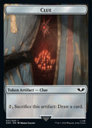 Astartes Warrior // Clue Double-Sided Token (Surge Foil) [Warhammer 40,000 Tokens]-2
