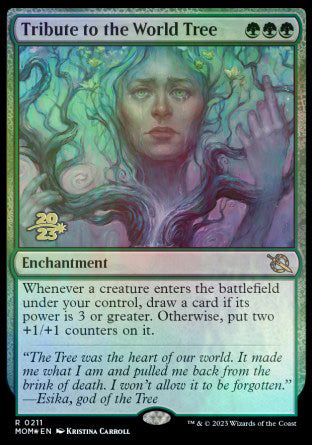 Homenaje al Árbol del Mundo [Promociones previas al lanzamiento de March of the Machine] 