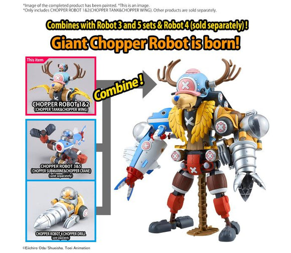 CHOPPER ROBOT 1 AND 2 - CHOPPER TANK AND CHOPPER WING