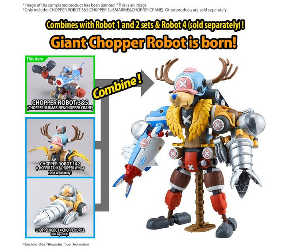 CHOPPER ROBOT 3 AND 5 - CHOPPER SUBMARINE AND CHOPPER CRANE