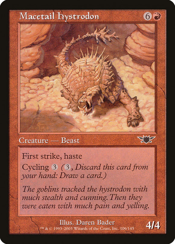 Hystrodon de cola de maza [Legiones] 