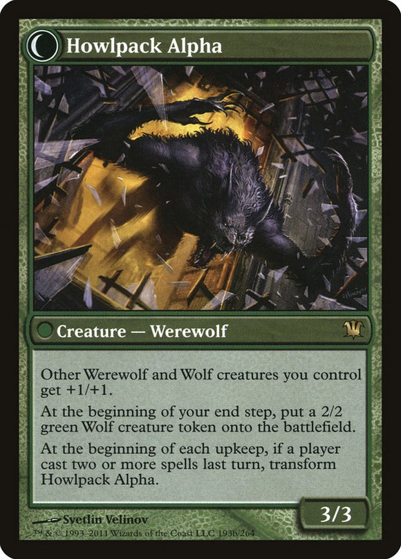 Alcalde de Avabruck // Howlpack Alpha [Innistrad] 