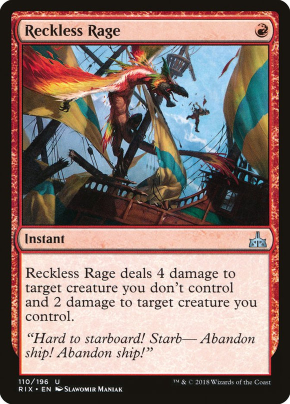 Furia imprudente [Rivales de Ixalan] 