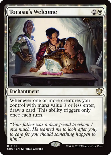 Tocasia's Welcome [Secrets of Strixhaven Commander]