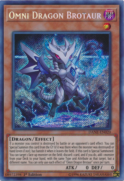 Omni Dragón Brotauro [DANE-EN020] Secreto Raro 