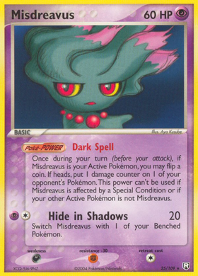 Misdreavus (25/109) [EX: El Equipo Rocket regresa] 