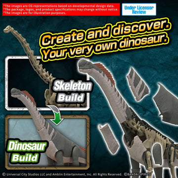 Jurassic World Rebirth Plannosaurus Titanosaurus Model Kit - 0