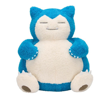 Banpresto Pokemon Mega Mofugutto Healing Fluffy Snorlax Plush - 0
