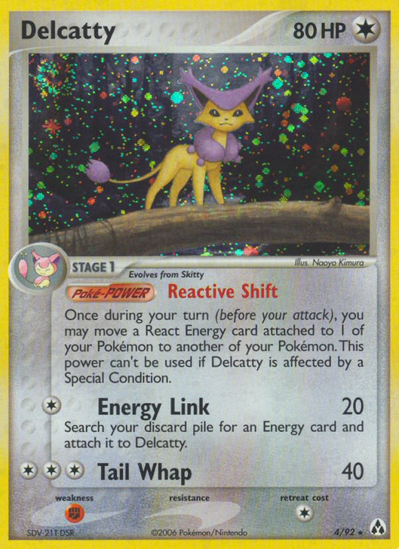 Delcatty (4/92) [EX: Creador de leyendas] 