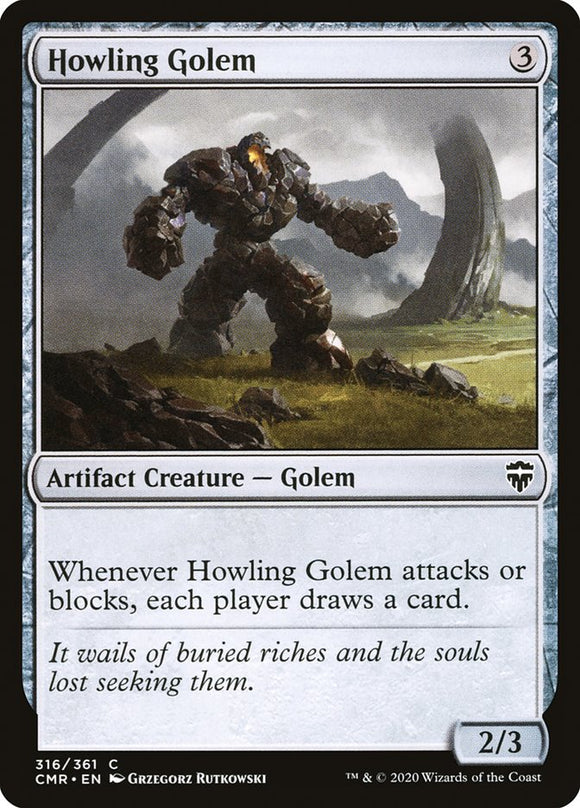 Golem Aullador [Comandante Leyendas] 