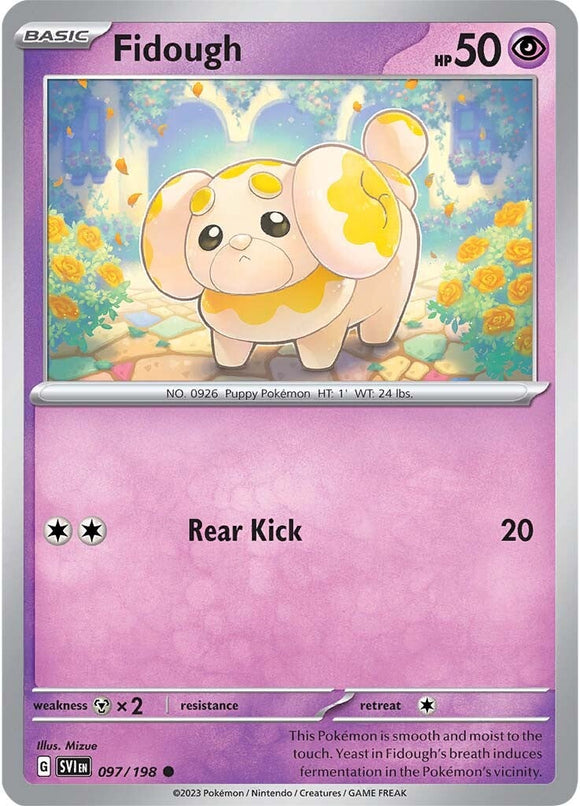 Fidough (097/198) [Scarlet &amp; Violet: Conjunto básico] 