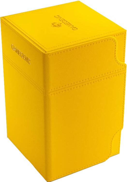 GameGenic Watchtower 100+ XL Deck Box (Yellow) - GameGenic Deck Box