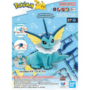 Bandai Pokemon Plamo Collection Quick!! 27 Vaporeon Model Kit-1