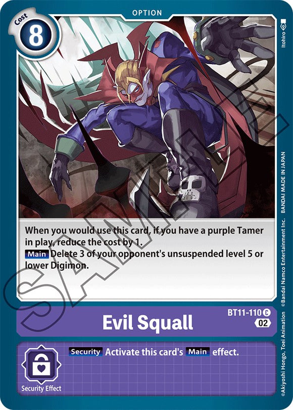 Tormenta maligna [BT11-110] [Fase dimensional] 