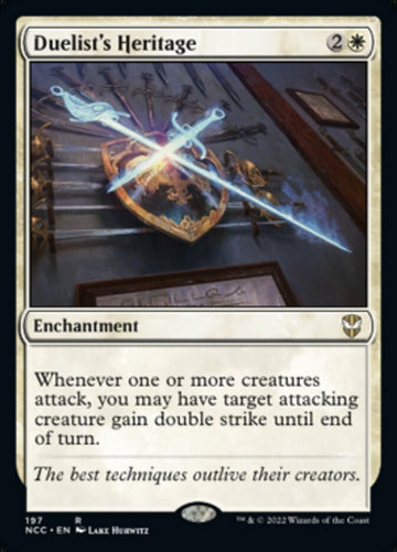 Duelist's Heritage [Streets of New Capenna Commander]