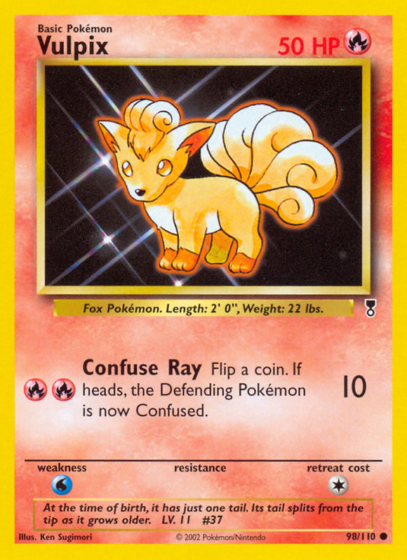 Vulpix (98/110) [Colección legendaria] 