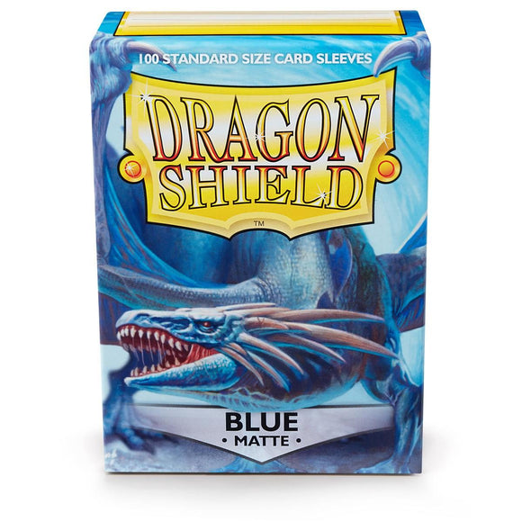 Dragon Shield: Fundas estándar de 100 ct - Azul (mate) 