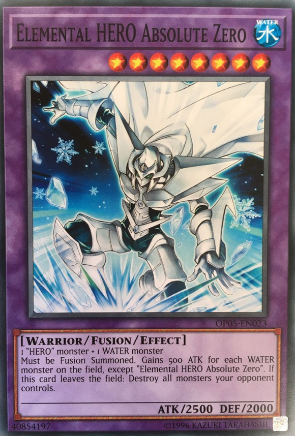 Elemental HERO Absolute Zero [OP05-EN023] Común 
