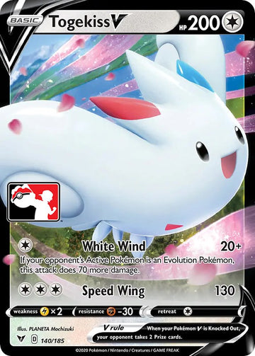 Togekiss V (140/185) [Serie de paquetes de premios uno] 