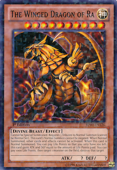 El dragón alado de Ra [BP02-EN126] Mosaico Raro 