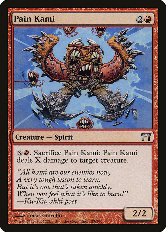Pain Kami [Champions of Kamigawa]
