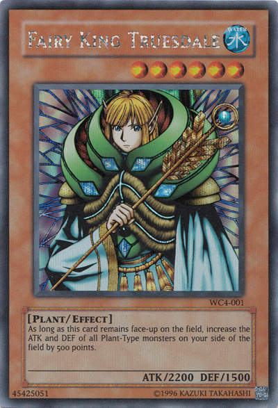 Rey de las hadas Truesdale [WC4-001] Súper raro 