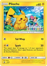 Pikachu (SM86) (Exclusivo de Build-A-Bear Workshop) [Tarjetas varias] 