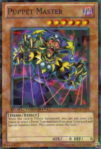Maestro de marionetas [DT05-EN054] Común 