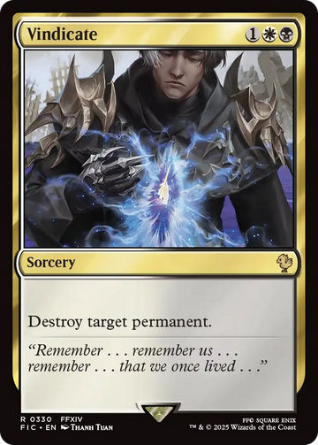 Vindicate [FINAL FANTASY Commander]