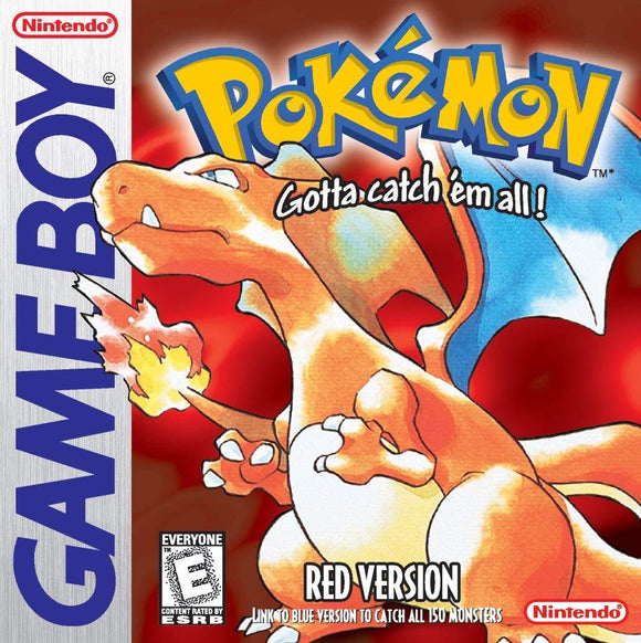Red Fox Gaming - Hickory - Pokemon Red - Video Game - GameBoy