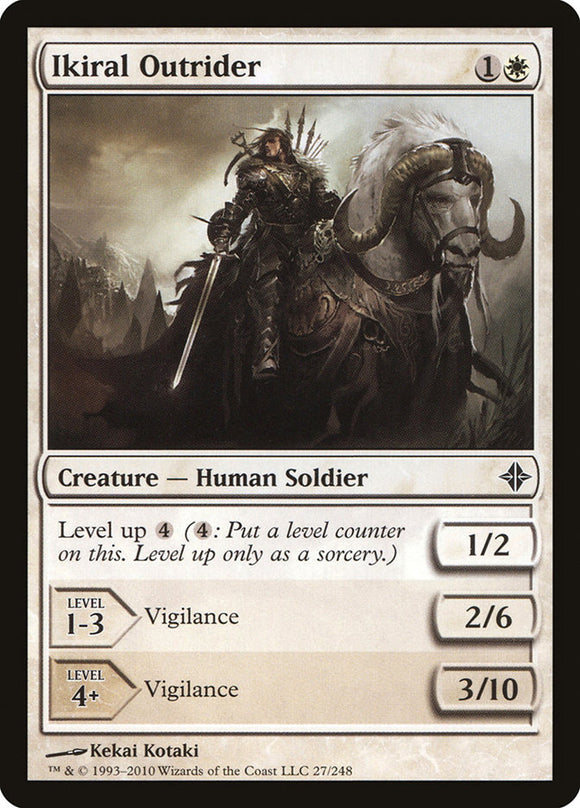 El jinete de la escolta de Ikiral [El ascenso de los Eldrazi] 