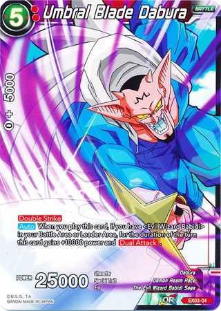Dabura de la espada umbral (EX03-04) [Ultimate Box] 
