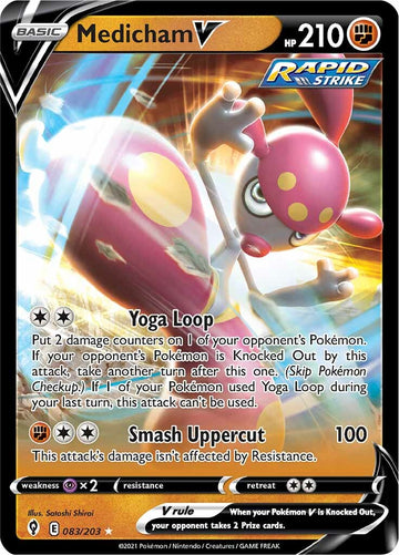 Medicham V (083/203) [Espada y escudo: cielos en evolución] 