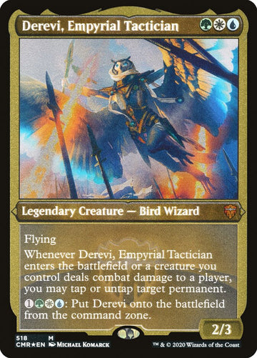 Derevi, estratega empíreo (grabado) [Commander Legends] 