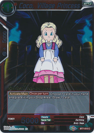 Coco, princesa del pueblo (BT7-015_PR) [Promociones previas al lanzamiento de El asalto de los Saiyans] 