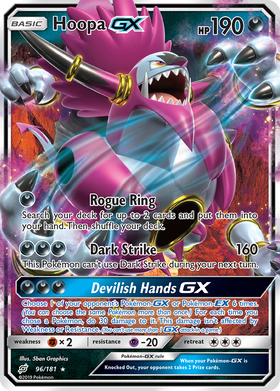 Hoopa GX (96/181) [Sol y Luna: Trabajan juntos] 