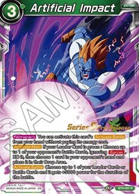 Impacto artificial (BT9-051) [Promociones previas al lanzamiento de Universal Onslaught] 