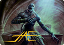Ghoul Art Card (Gold-Stamped Signature) [Dungeons & Dragons: Adventures in the Forgotten Realms Art Series]-1