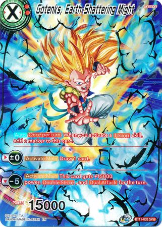 Gotenks, poder devastador (SPR) (BT11-003) [Línea de sangre Vermilion] 