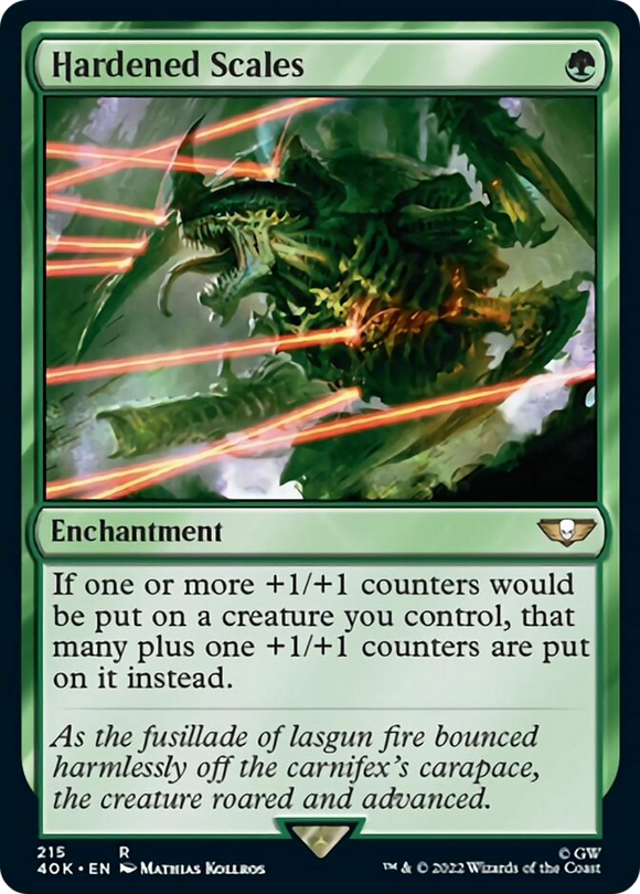 Escamas endurecidas (lámina de Surge) [Warhammer 40,000] 